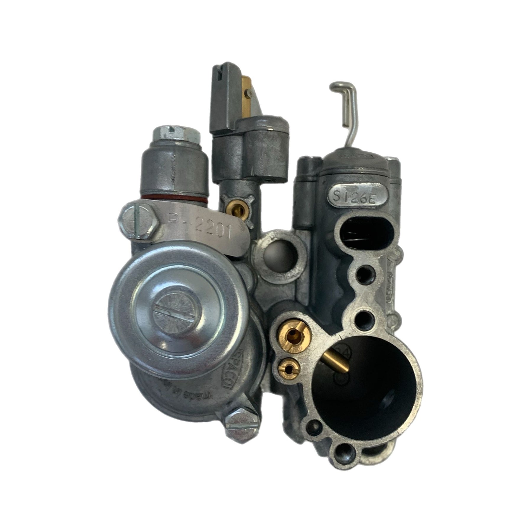 Vespa PX200 SI26/26E Carburettor Dellorto SPACO - BGM PRO Faster Flow - Non-Autolube