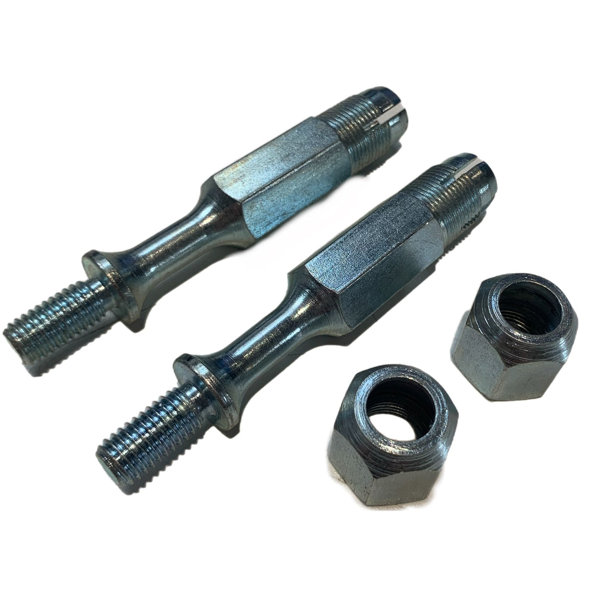 Vespa PX Disc Headset Top Mirror Mount Clamps inc Nuts - Pack of 2