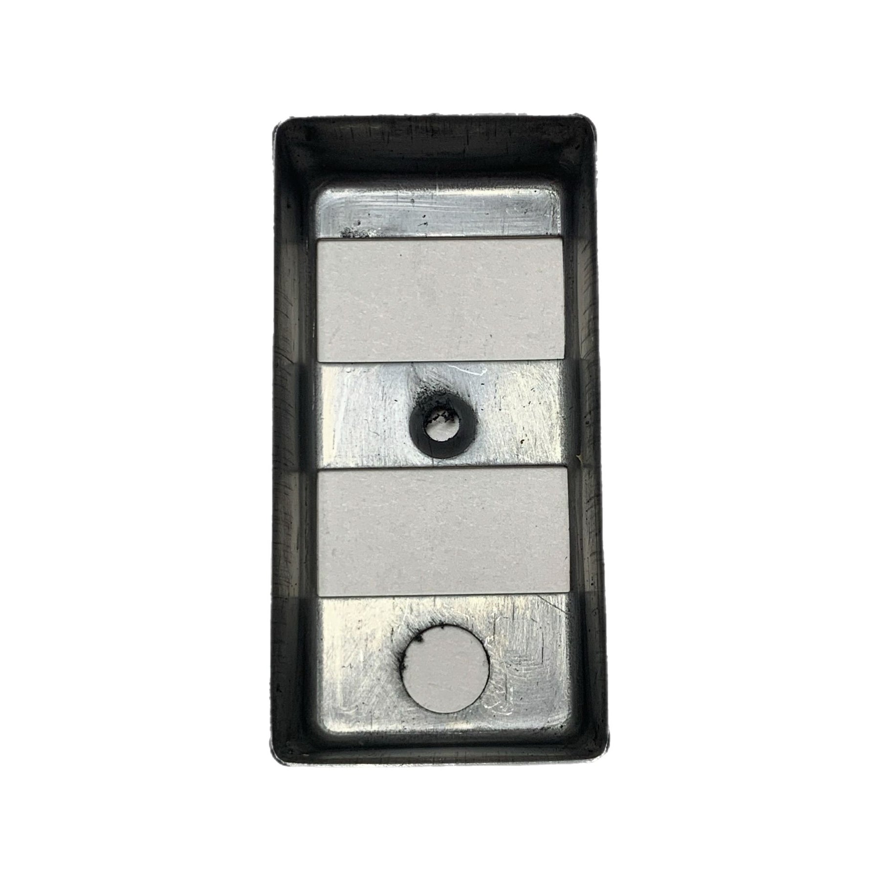 Vespa PX EFL T5 Horn Light Switch Cover - Polished Stainless Steel