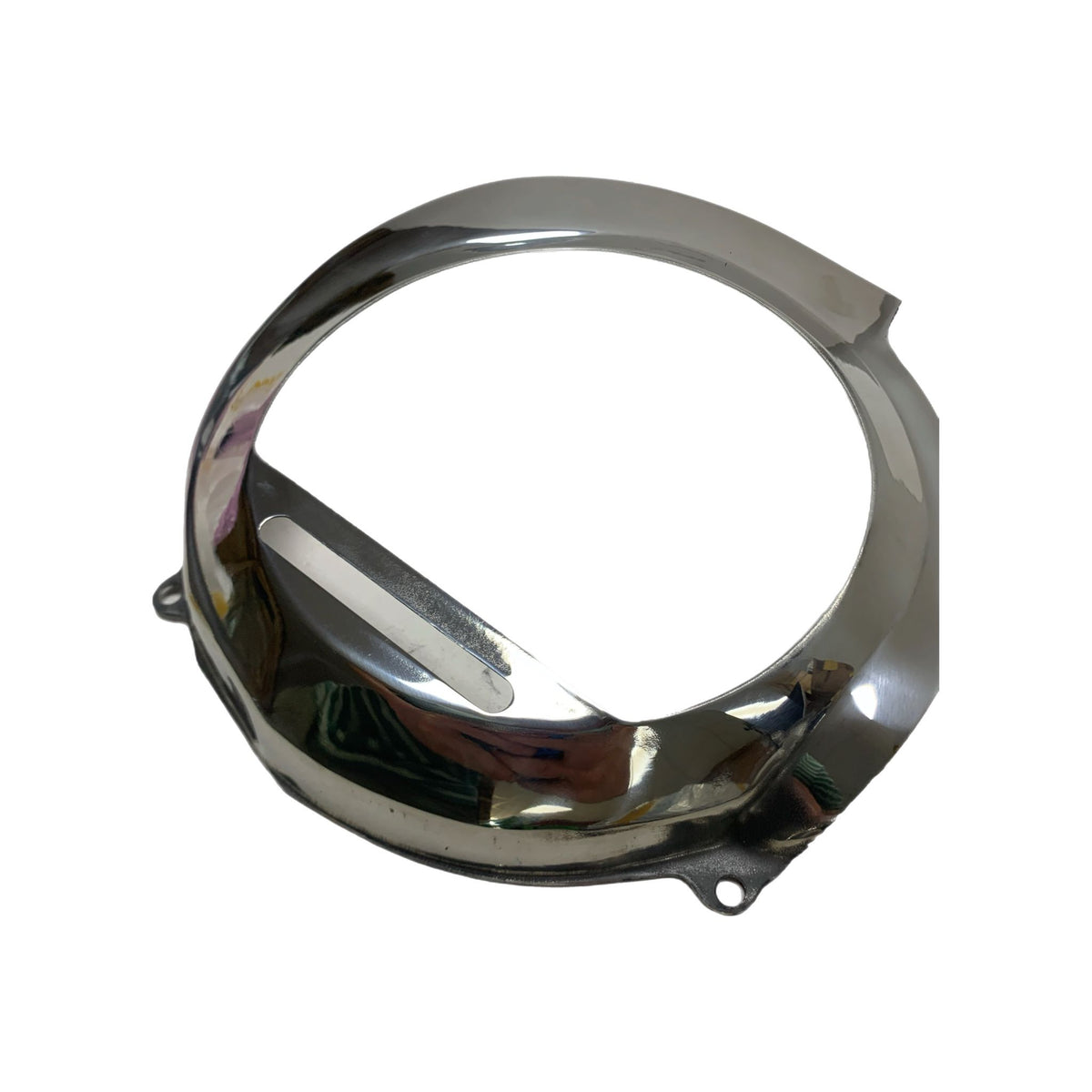 Vespa PX Electric Start GS Style Flywheel Cowling - Stainless Steel