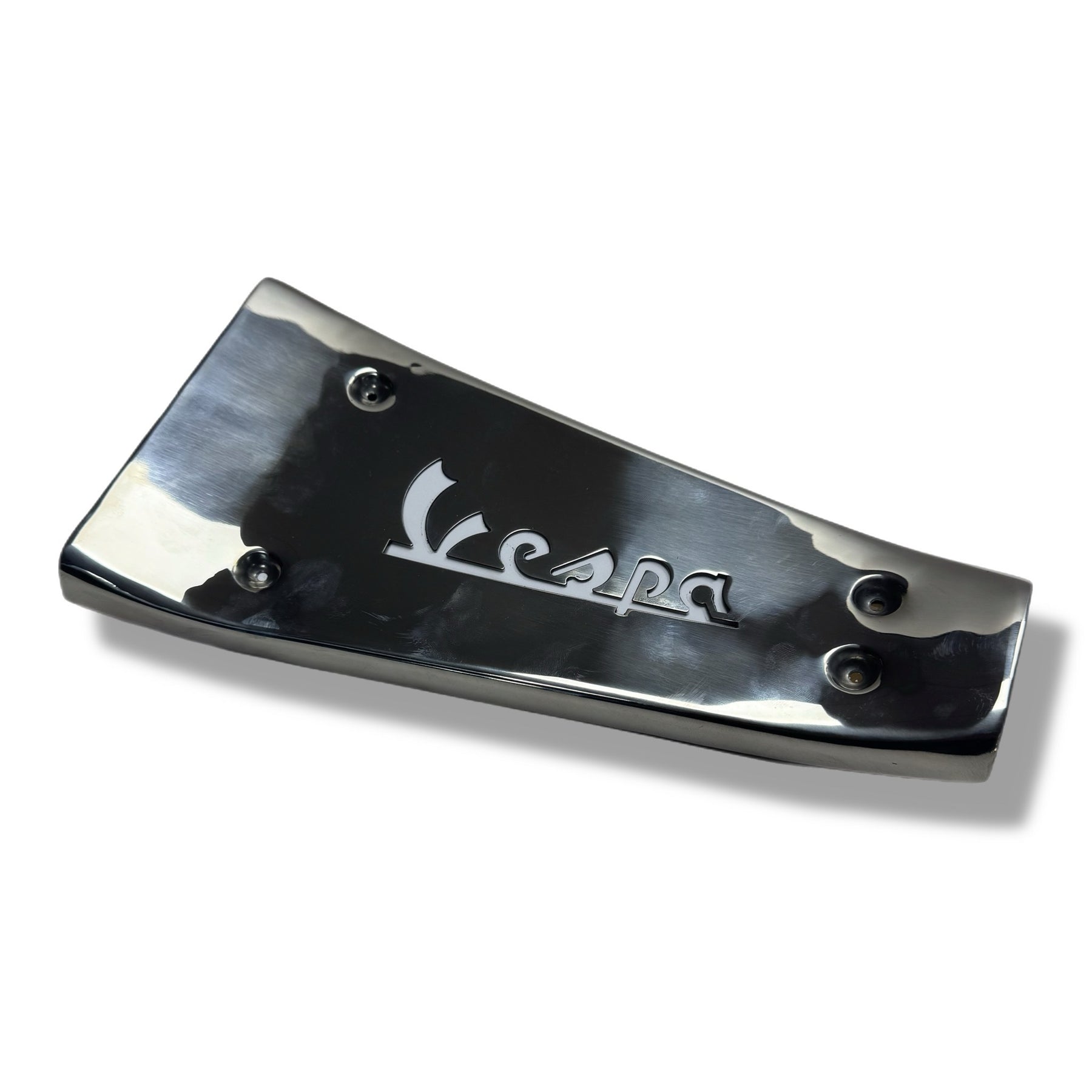 Vespa PX PE T5 Bridge Piece Centre Mat Laser Cut Vespa - Stainless Steel
