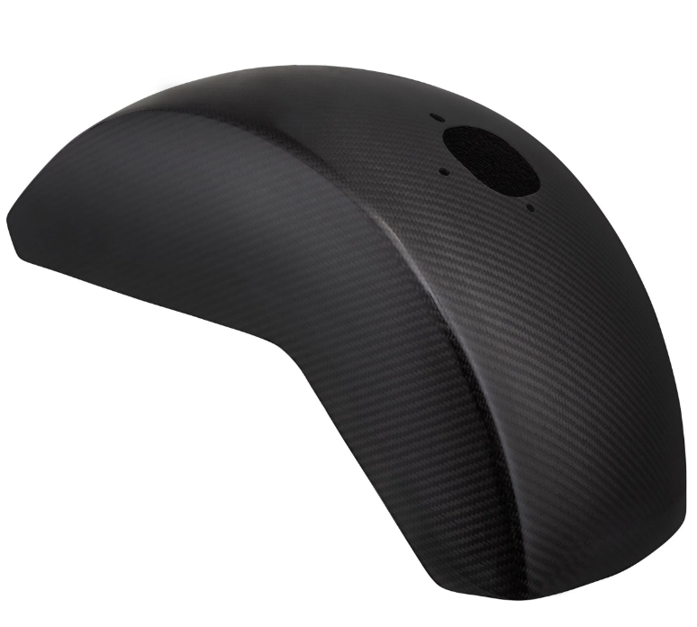Vespa PX PE Disc MY 2001 LML T5 125-200cc SIP EVO II Front Mudguard - Carbon Fibre