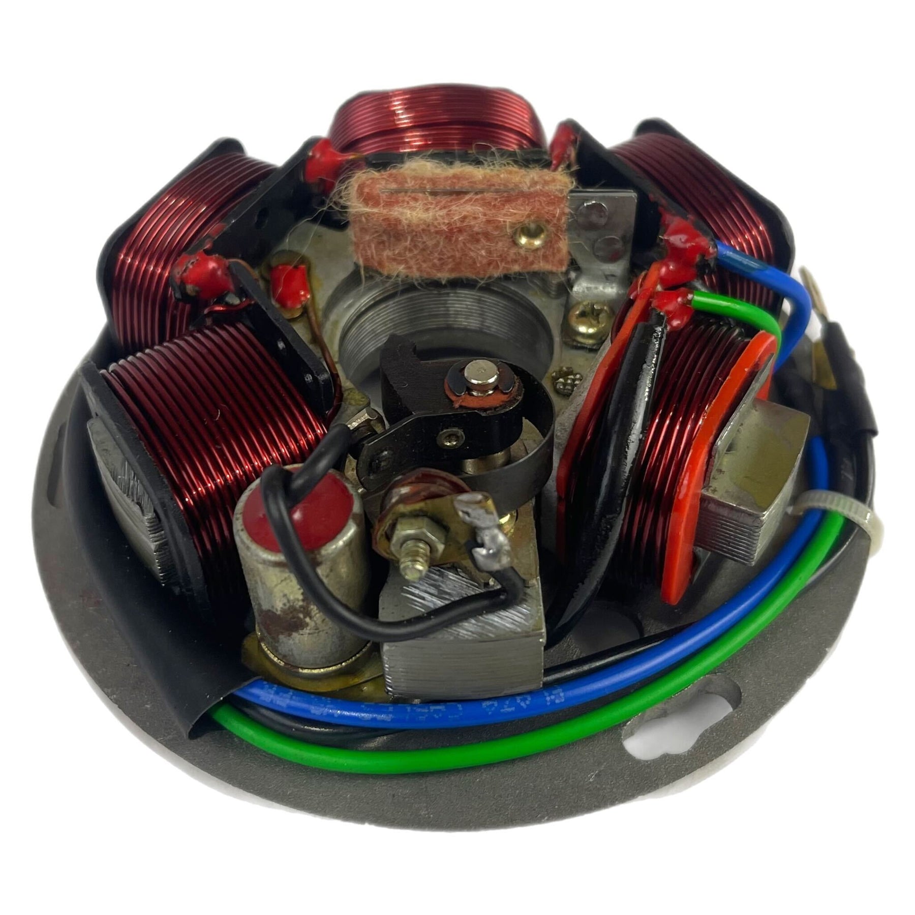 Vespa PX PE P125X P150X Points Type 12 Volt Stator Plate