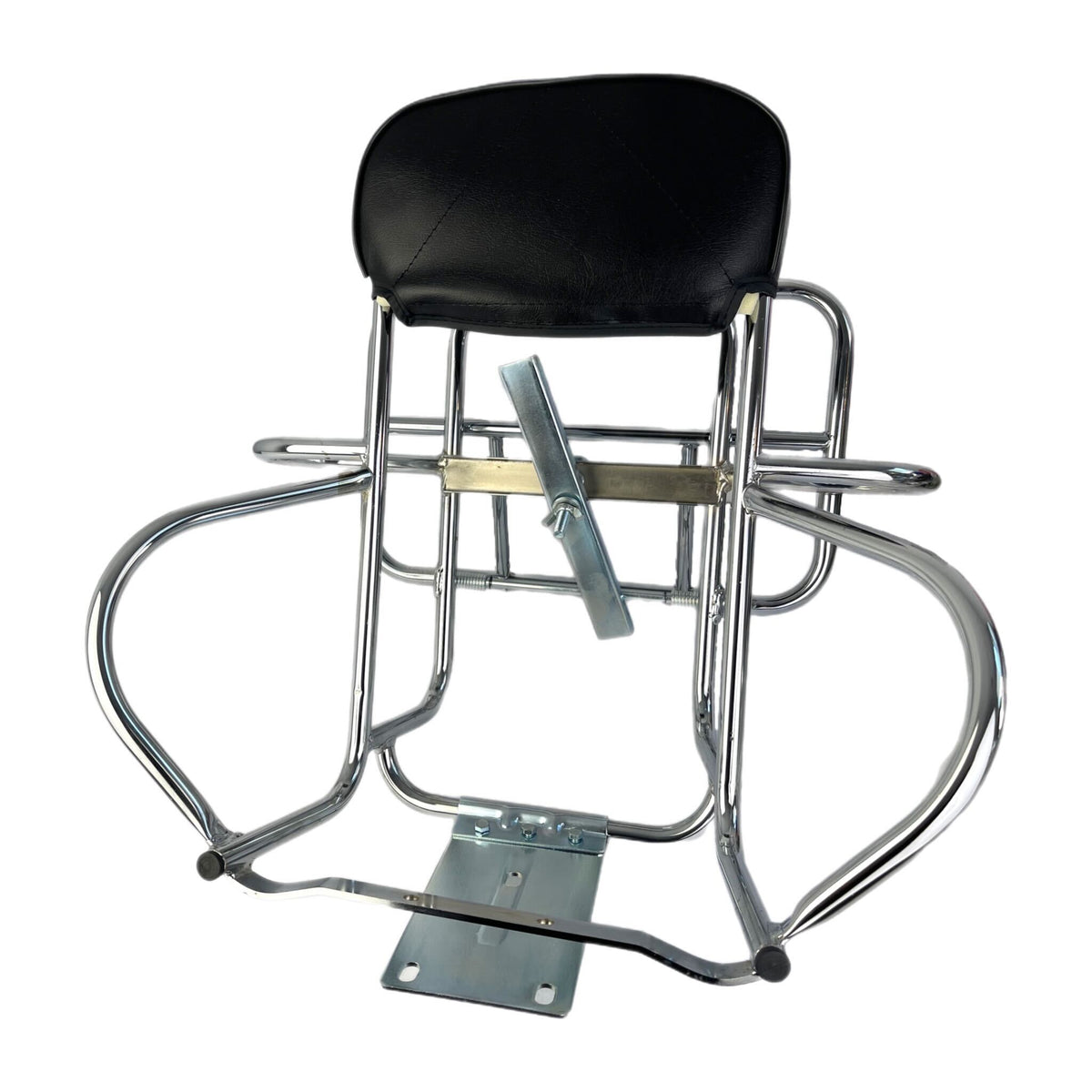 Vespa PX PE T5 Classic LML 2T Rally Super Sprint Cuppini Chrome Backrest And Rear Carrier 4 in 1