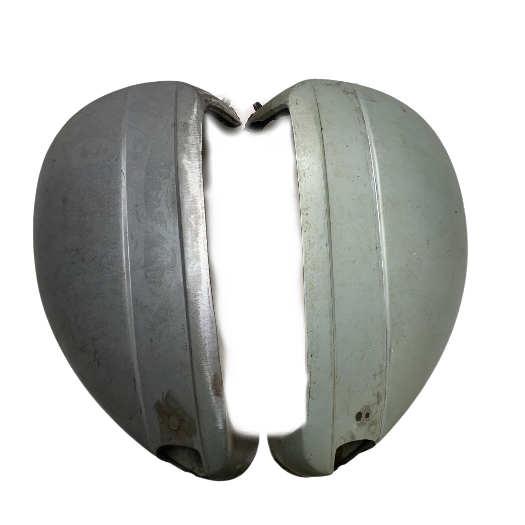 Vespa PX PE T5 Classic Side Panels - Bare Metal