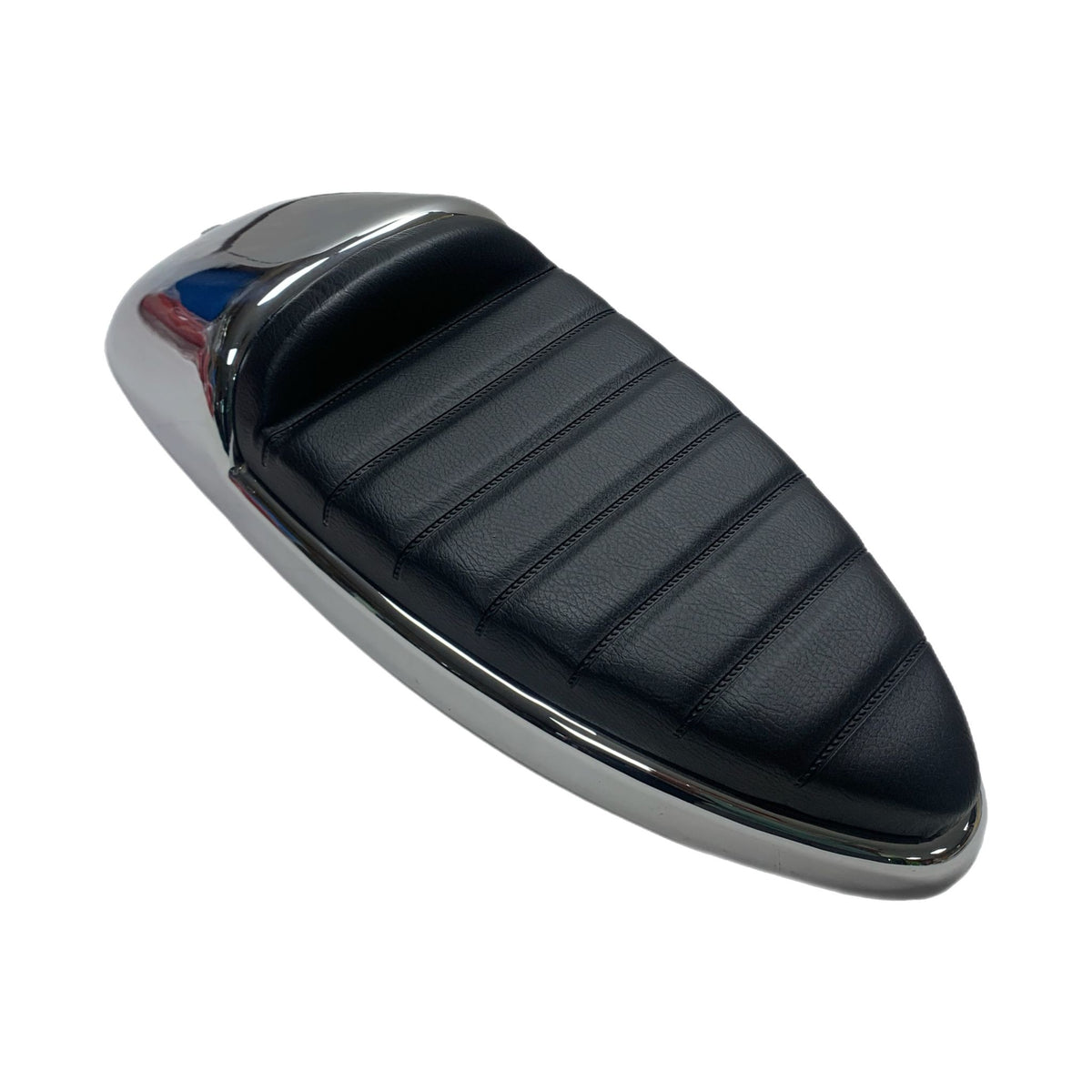 Vespa PX PE T5 Classic Super Sprint Single Race Seat - Chrome Base