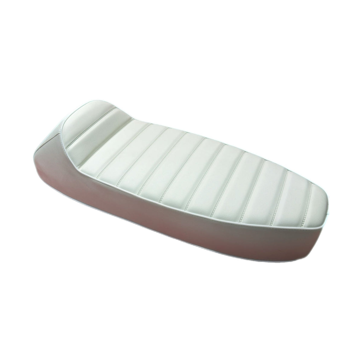 Vespa PX T5 Classic LML Slope Back Ancilotti Seat - White - No Logo