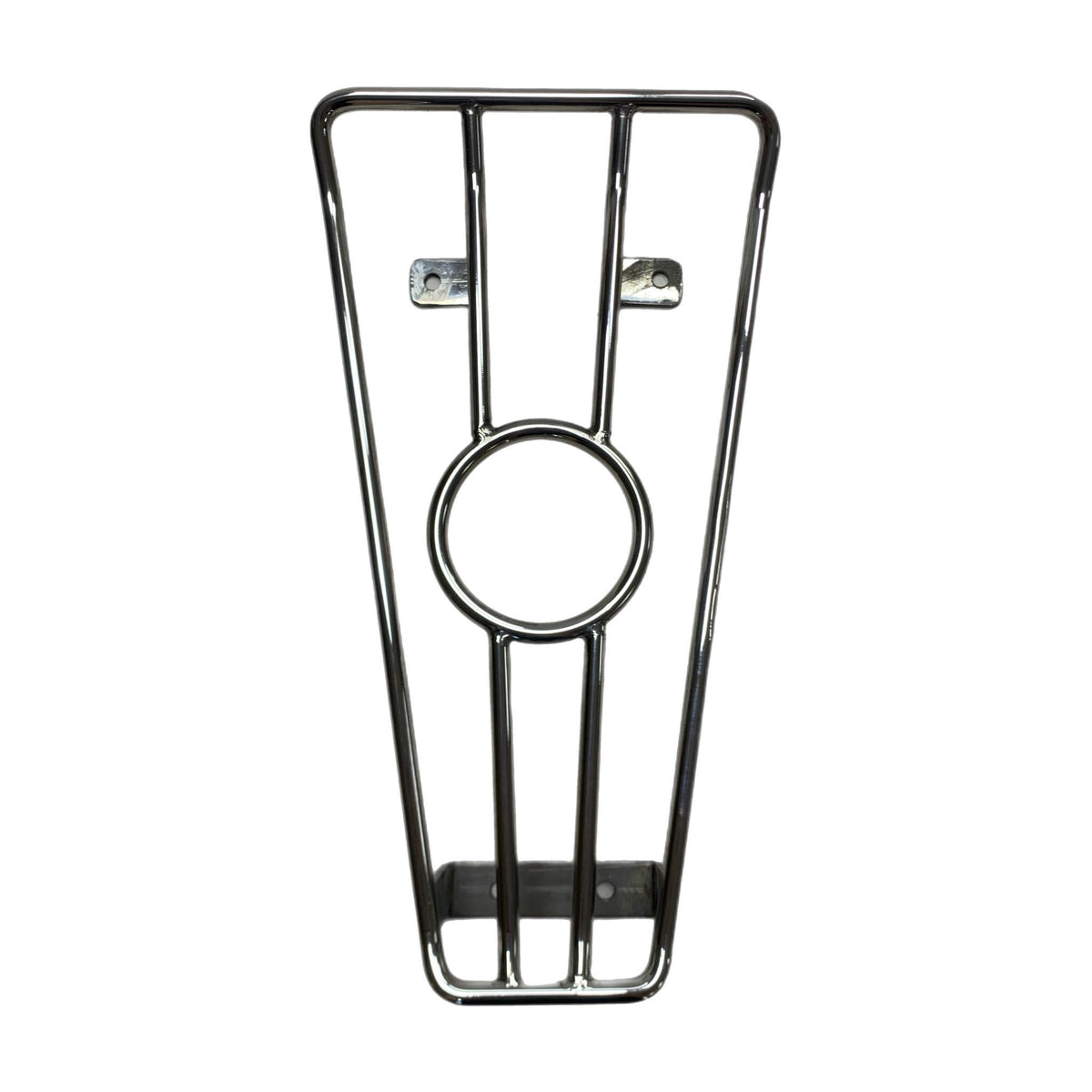 Vespa PX T5 LML Floor Board Centre Rack Tray With Cupholder - Stainless Steel