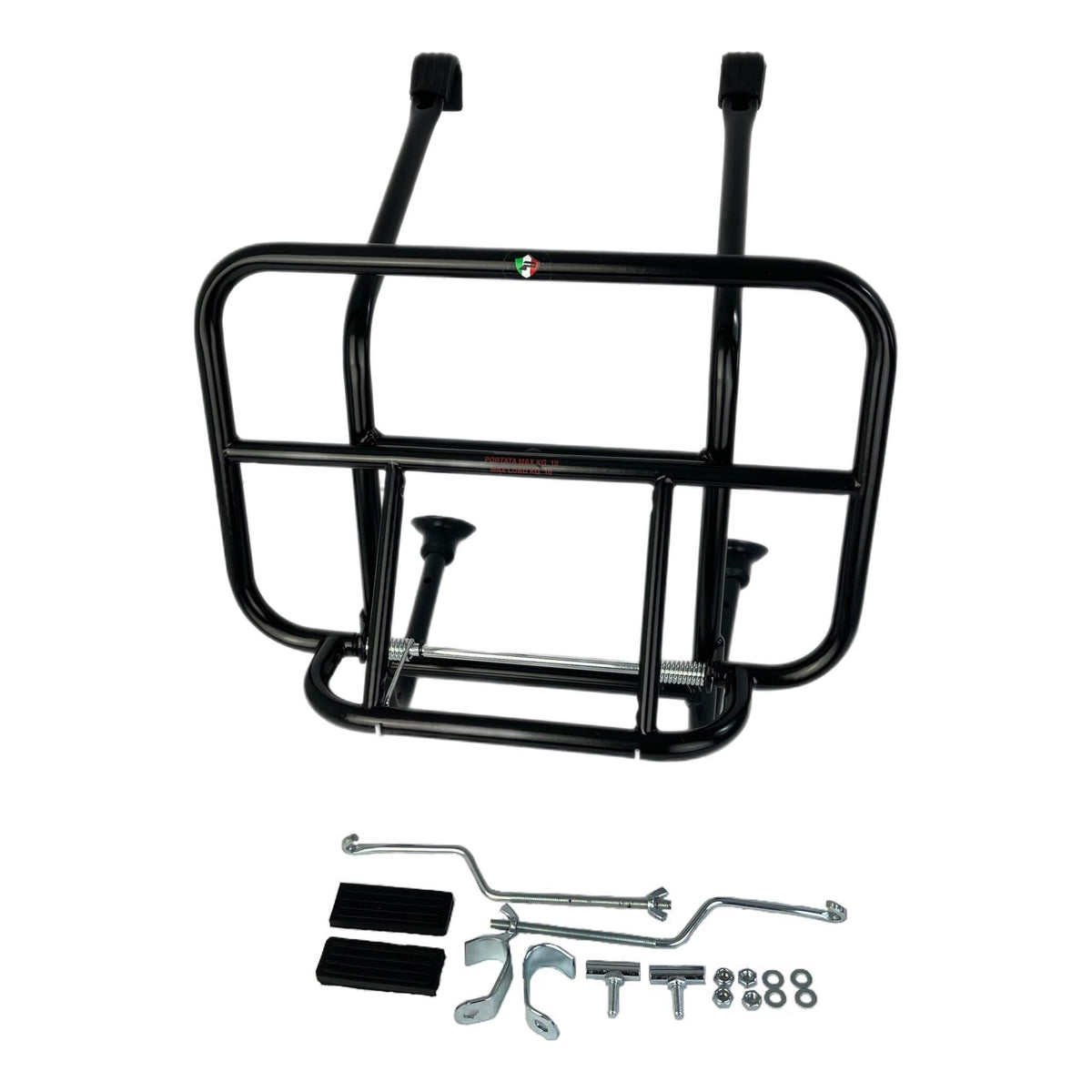 Lambretta Series 1-3 Li GP SX TV Front Carrier Deep Type - Black Cuppini