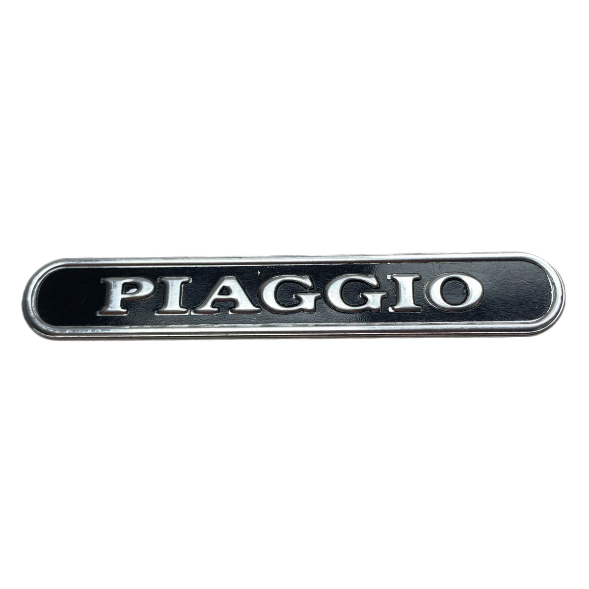 Vespa "Piaggio" Seat Badge Plaque 90mm x 15mm