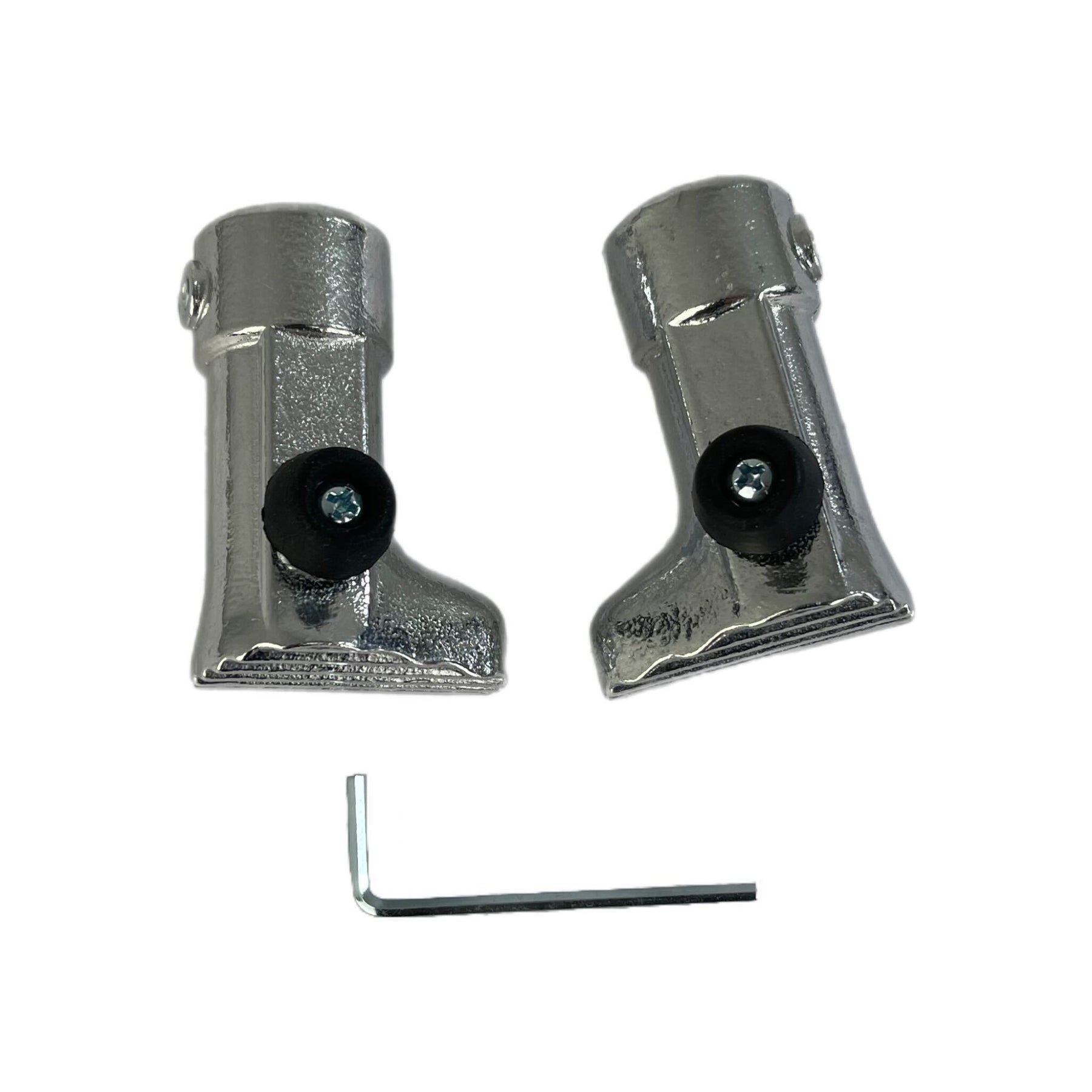 Vespa Super Sprint GT/R GL Sprint Rally GS SS Chrome Centre Stand Feet Cuppini Ø20mm