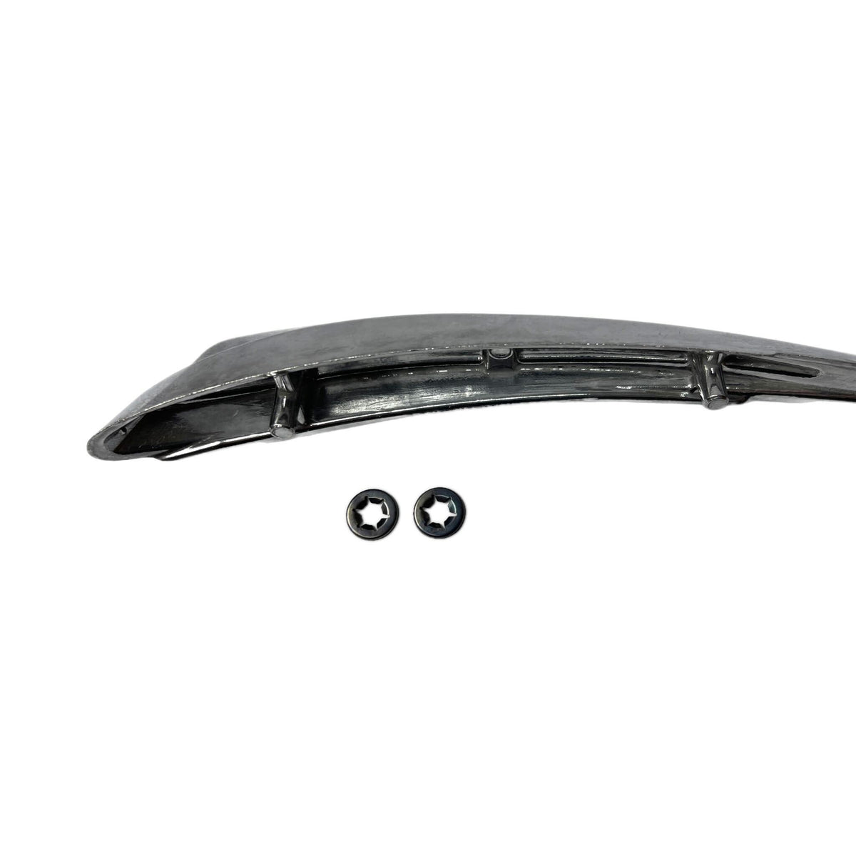 Vespa Super Sprint Old Vespa Front Mudguard Crest - Chrome