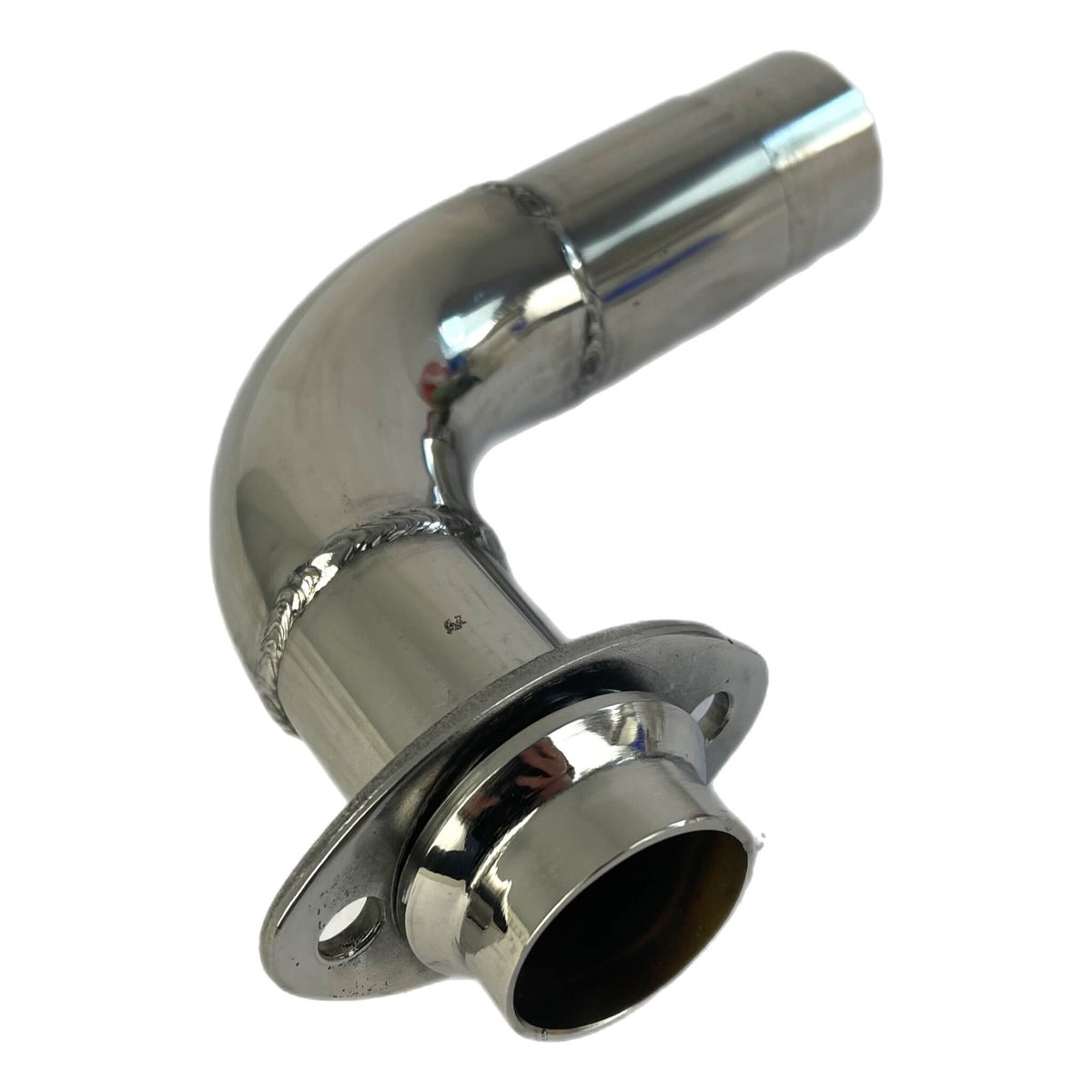 Vespa T5 Mk1 Classic Sterling Performance Exhaust Manifold Right Hand - Stainless Steel