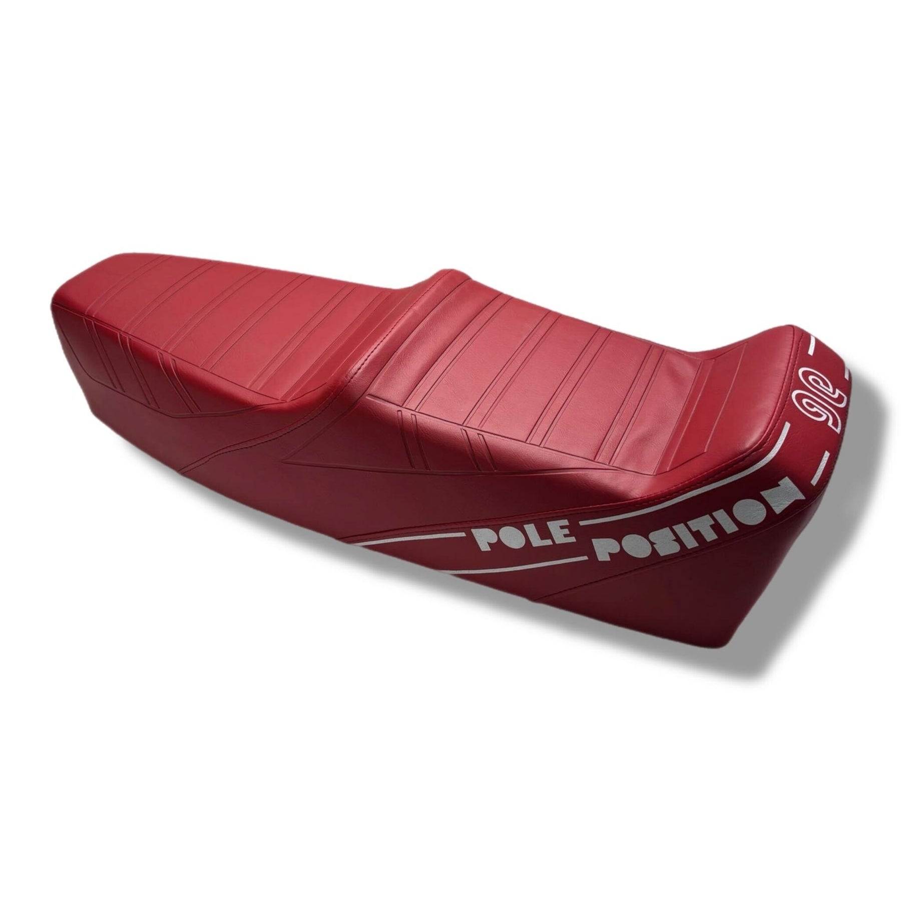 Vespa T5 Mk1 Yankee Pole Position Giuliari Design Seat - Oxblood Red