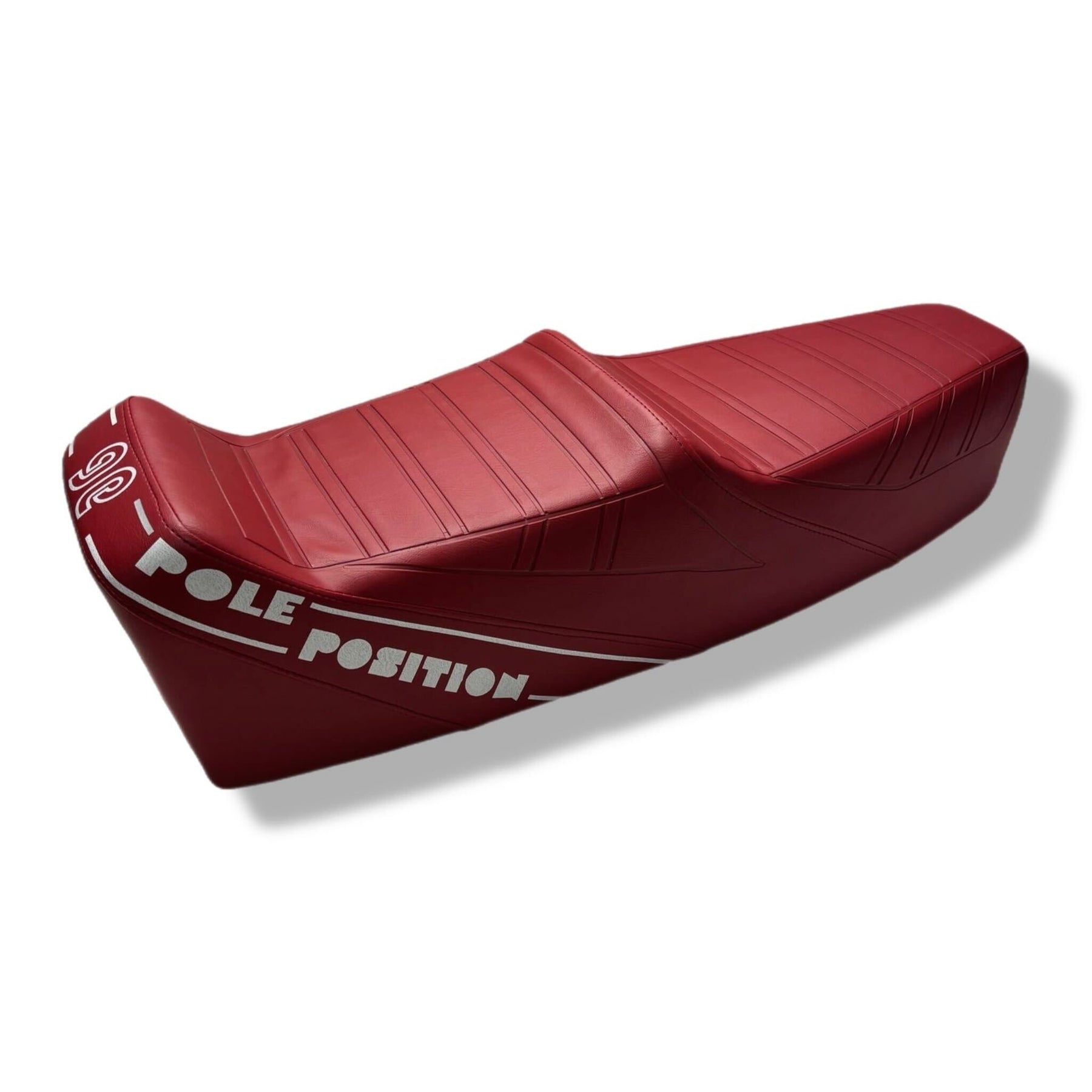 Vespa T5 Mk1 Yankee Pole Position Giuliari Design Seat - Oxblood Red