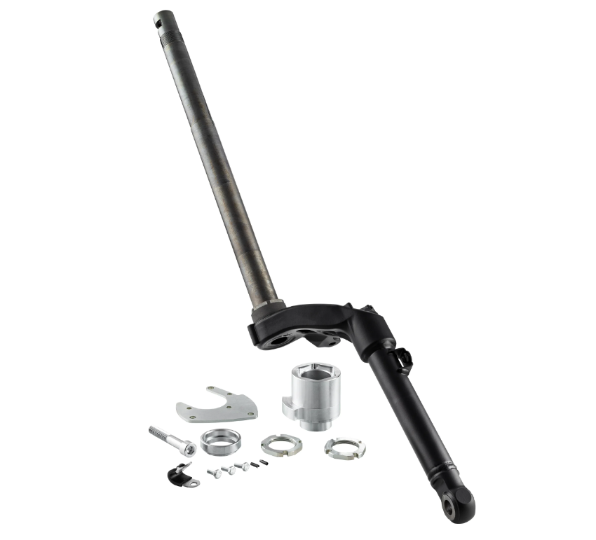 Vespa V50-150 Primavera 125 ET3 Smallframe POLINI Racing Steering Column Fork - Black