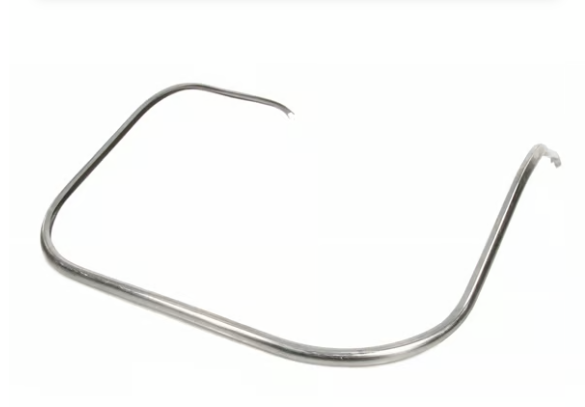 Vespa V50 90 100 Primavera 125 ET3 Chrome Leg Shield Beading