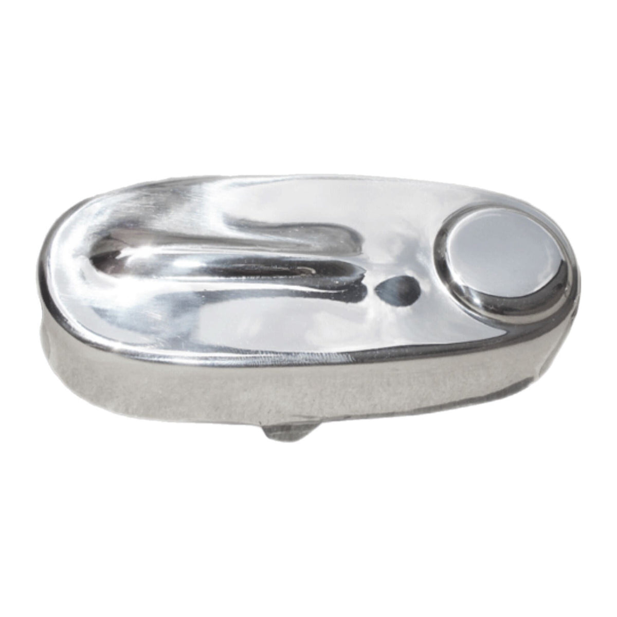 Vespa V50 V90 V100 Prim ET3 Fork Link Cover - Stainless Steel