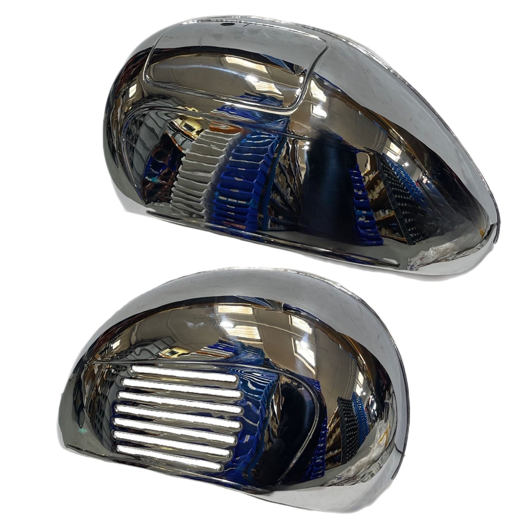 Vespa VBA VBB Bajaj Sportique Chrome Side Panels