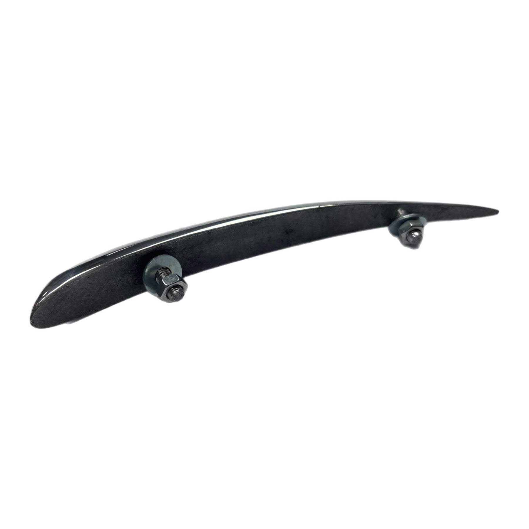 Vespa VBB Sportique GS VNB Front Mudguard Crest Teardrop 16.5cm - Polished Alloy