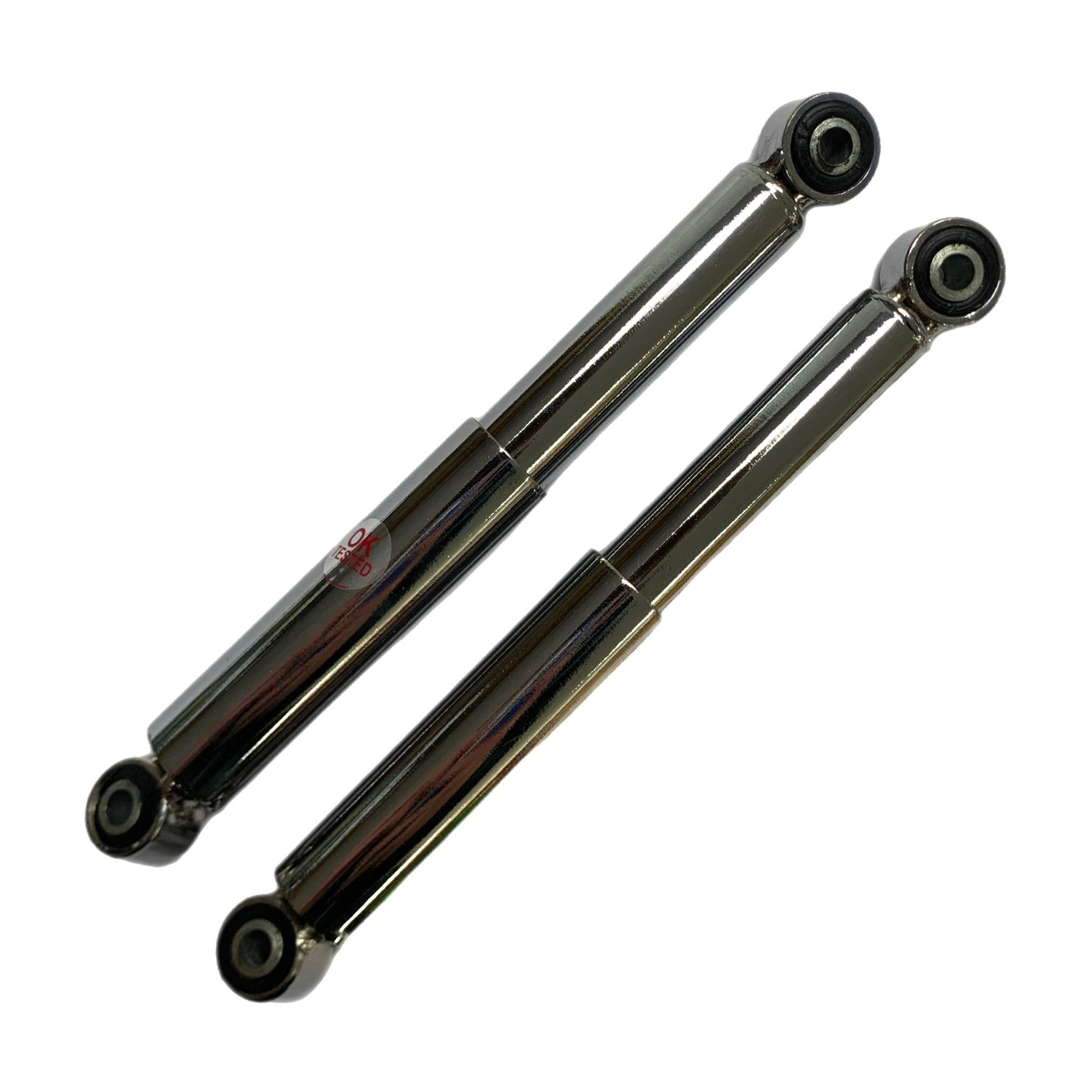 Lambretta Series 2 3 Li GP SX TV Chrome Front Dampers - Slim Type