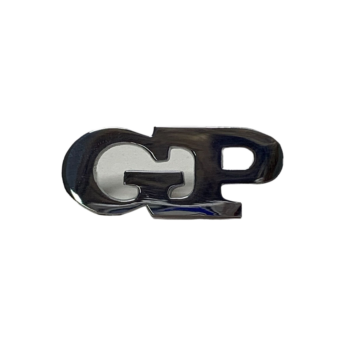 Lambretta GP Grand Prix Legshield Badge - Chrome