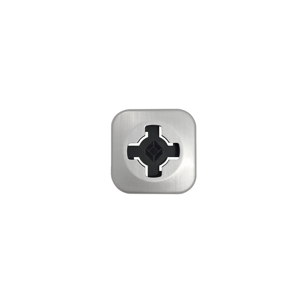 X-GUARD Infinity Phone Adapter Brushed Metal Effect Single Piece - Beedspeed