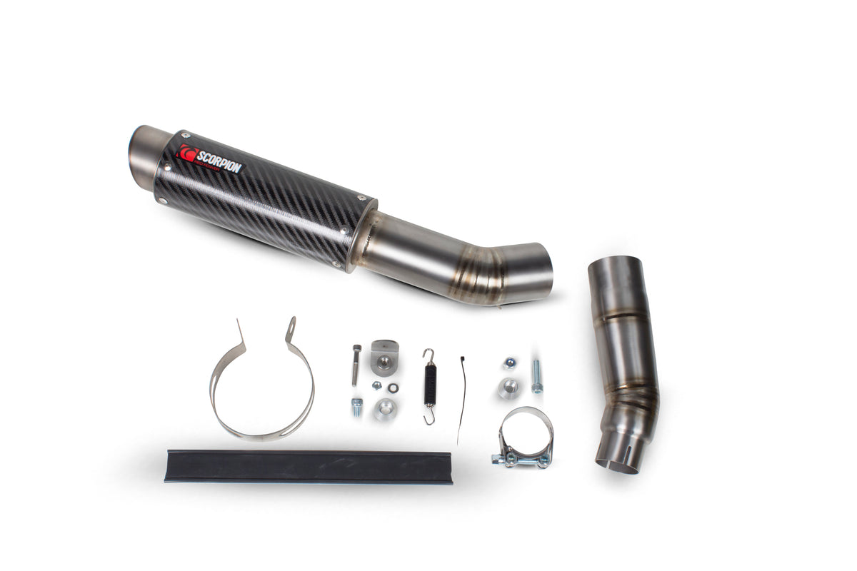 Yamaha YZF R6 (2006–2017) Scorpion Exhaust RP-1 GP Slip-on - Carbon Fibre