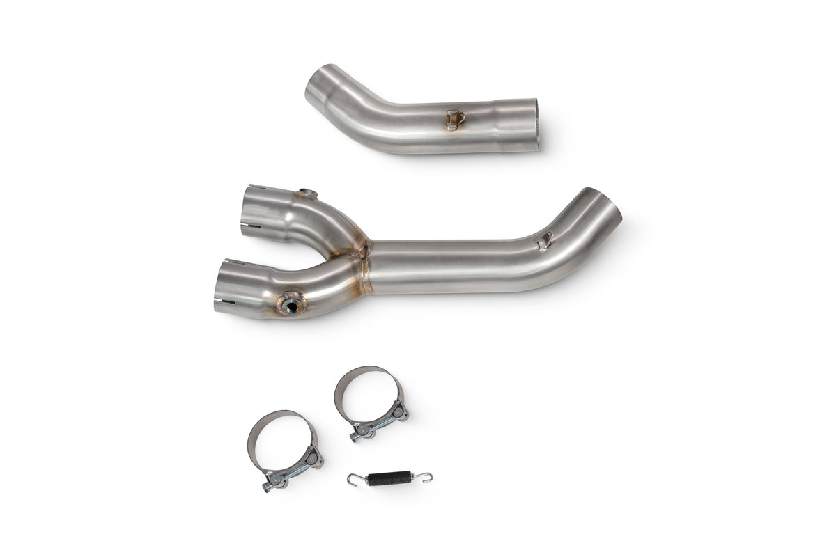 Yamaha MT-10 (2022–2025) Scorpion Exhaust Catalyst Removal Pipe - Stainless