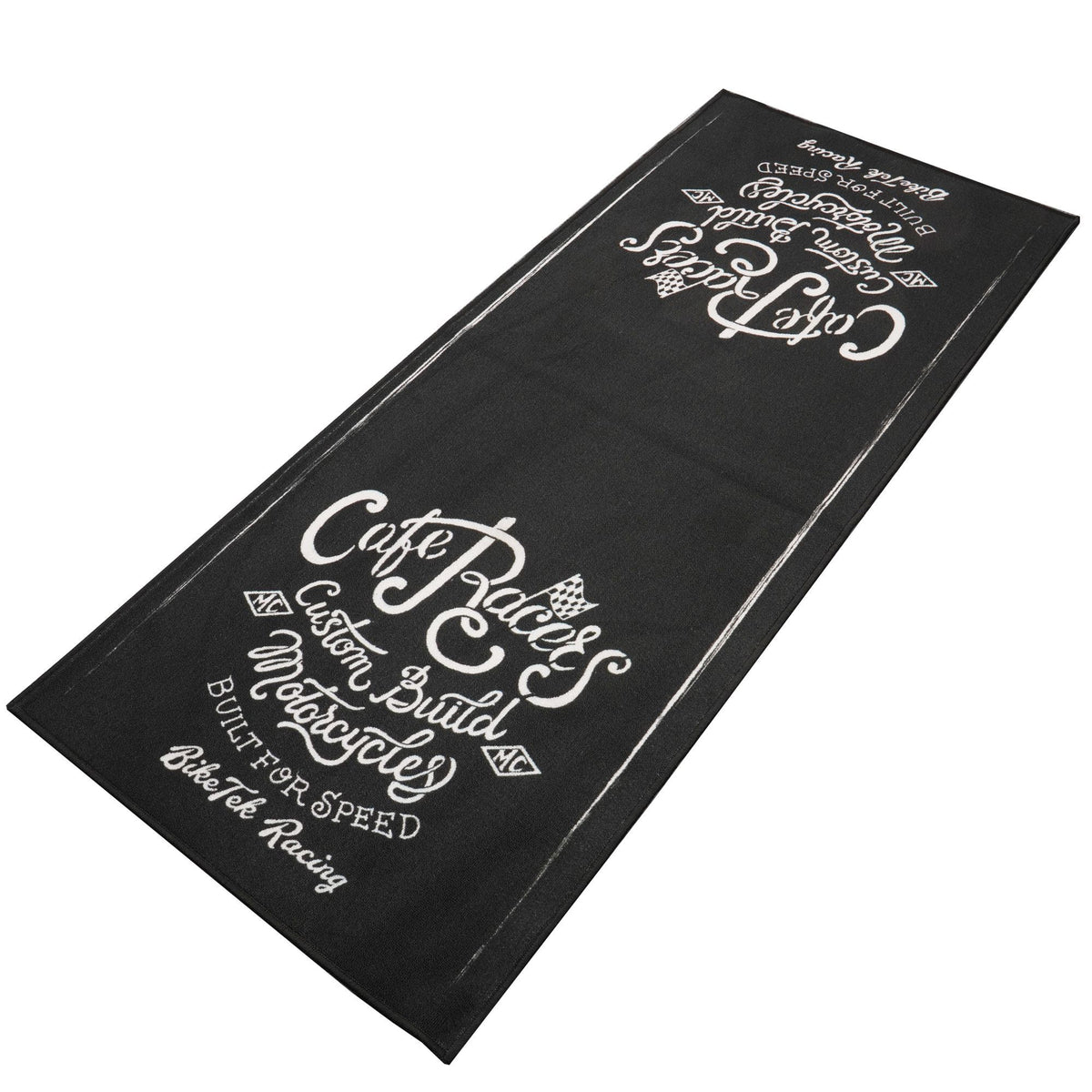 Cafe Racer Logo Garage Mat Pit Mat - 190cm x 80cm