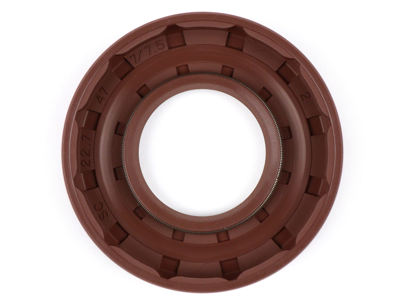 Vespa V50 V90 SS50 Prim ET3 PK BGM PRO Crankshaft Drive Side Viton Oil Seal 22.7x47x7.5mm