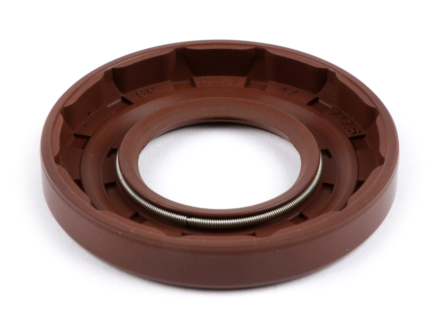 Vespa V50 V90 SS50 Prim ET3 PK BGM PRO Crankshaft Drive Side Viton Oil Seal 22.7x47x7.5mm