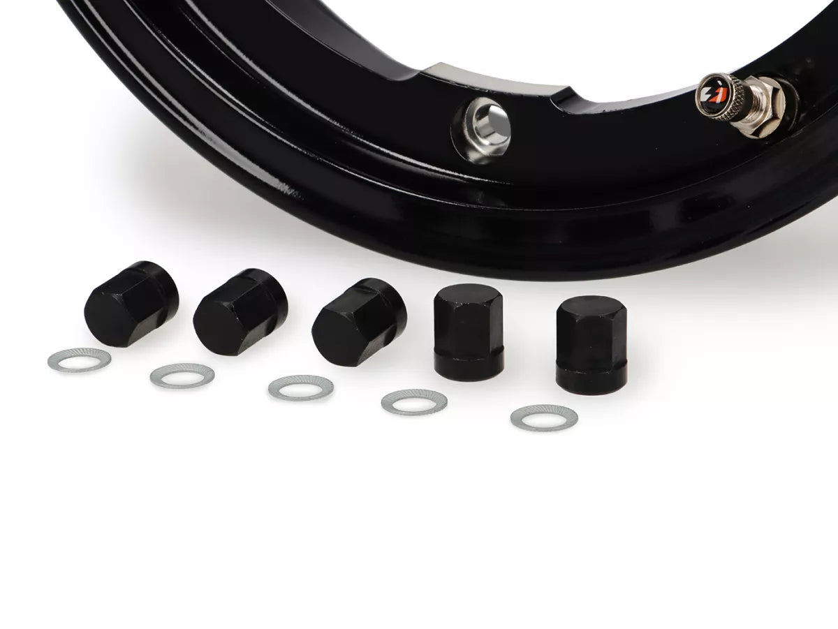 Vespa PX Rally Super Sprint LML V50 PK 10" BGM PRO Superstrong Tubeless Wheel Rim - Glossy Black