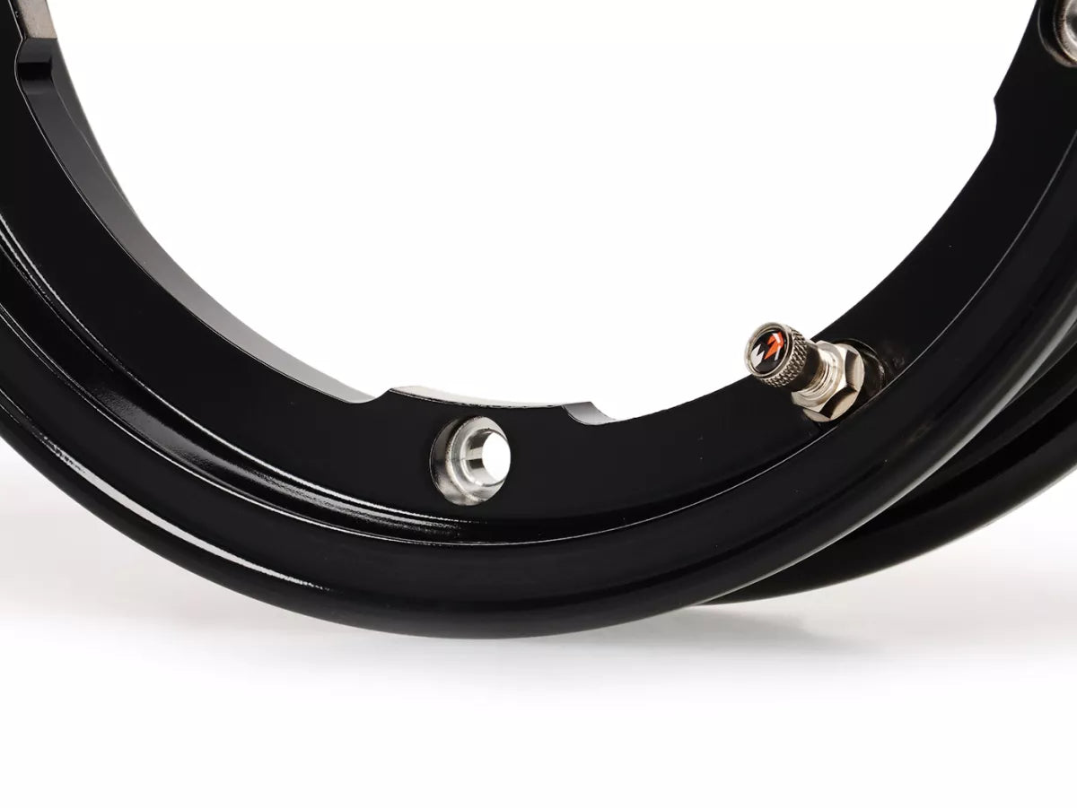 Vespa PX Rally Super Sprint LML V50 PK 10" BGM PRO Superstrong Tubeless Wheel Rim - Glossy Black