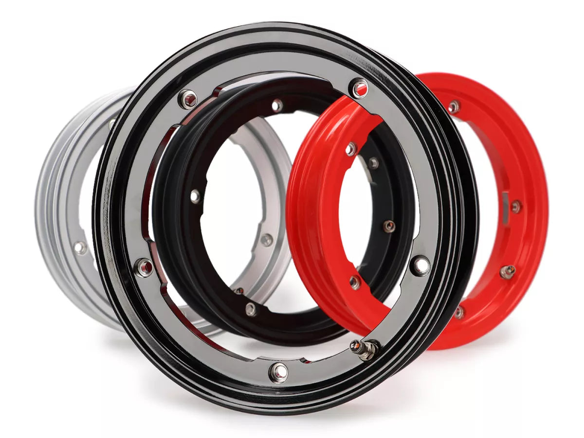 Vespa PX Rally Super Sprint LML V50 PK 10" BGM PRO Superstrong Tubeless Wheel Rim - Glossy Black