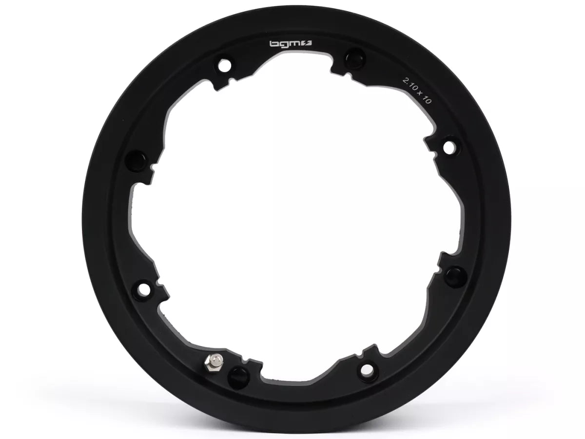 Lambretta Series 1 2 3 Li GP SX TV BGM PRO Tubeless Wheel Rim 2.10 x 10 inch - Matt Black