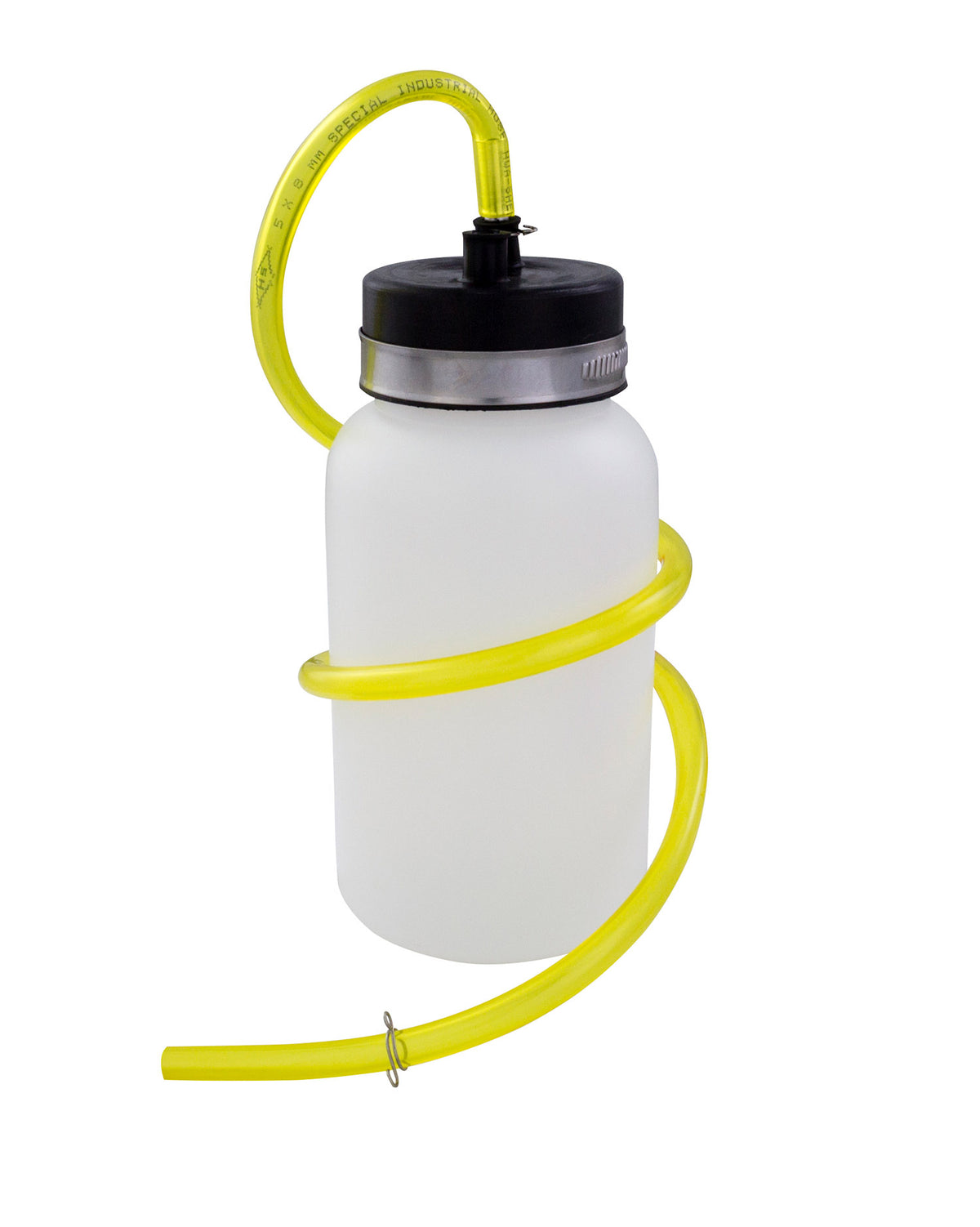 Bike It Motorcycle Brake Bleeding Fluid Receiver Bottle