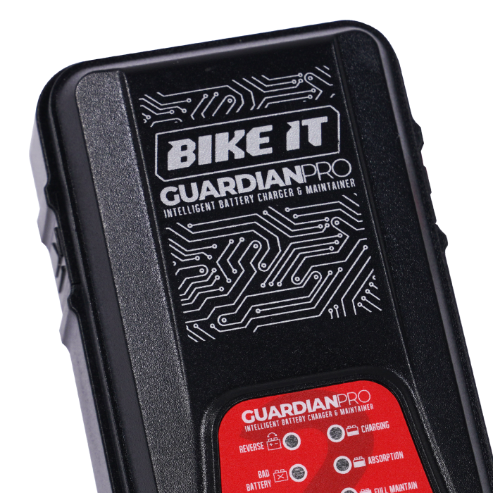 Bike It Guardian Pro 2 Intelligent Lithium Battery Charger and Maintainer 6/12V 1.25A