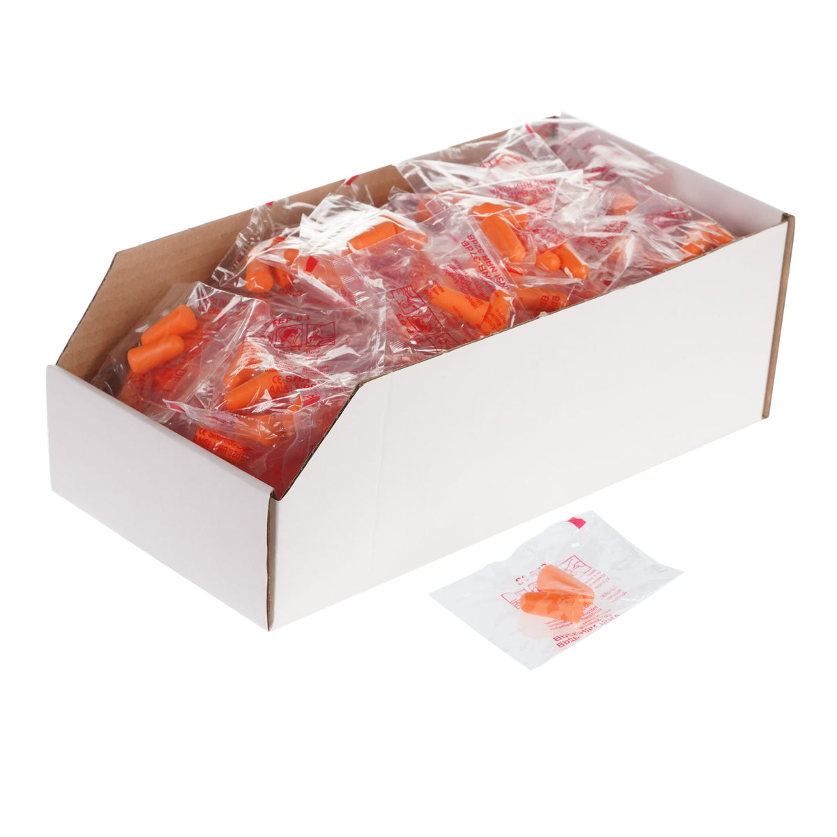 Bike It Motorcycle Spark Plug Earplugs 200 Pair Display Pack - Beedspeed