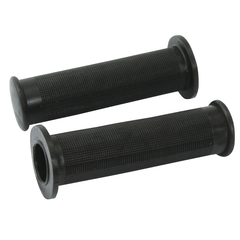 Bike It Original Style Motorcycle Handlebar Grips Black