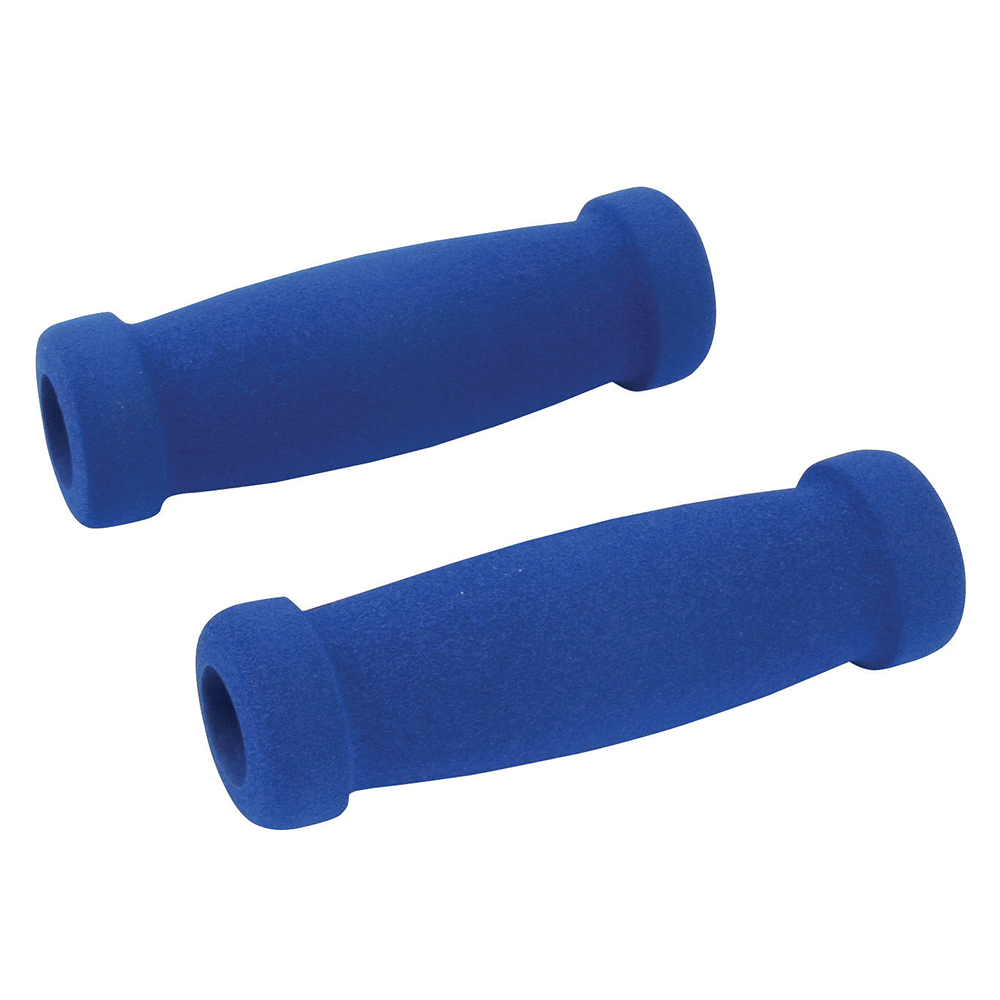 Bike It Foam Motorcycle Handlebar Grips Blue