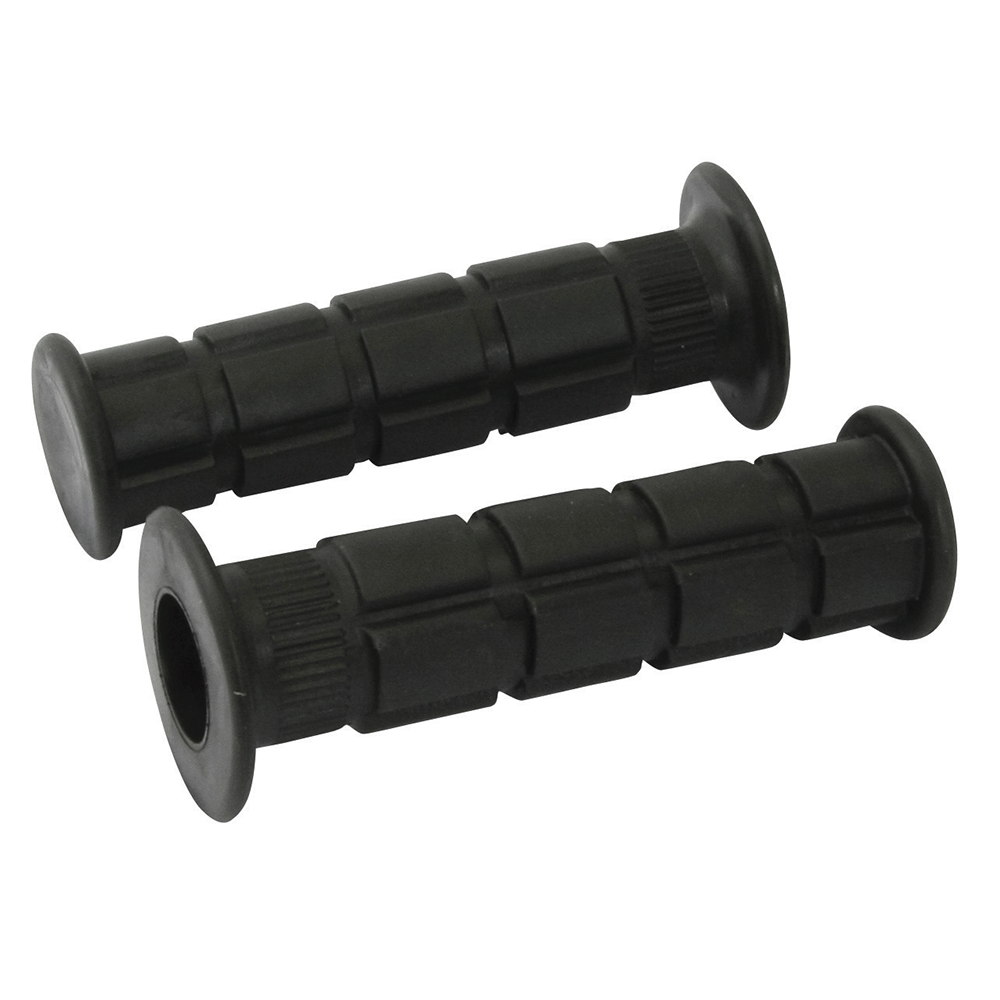 Bike It Streetfighter Motorcycle Road Handlebar Grips Black