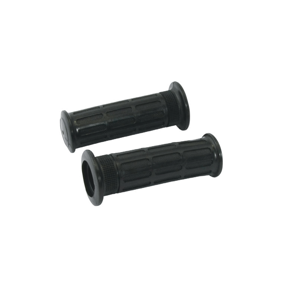 Bike It Lambretta Classic Motorcycle Handlebar Grips Black 25mm