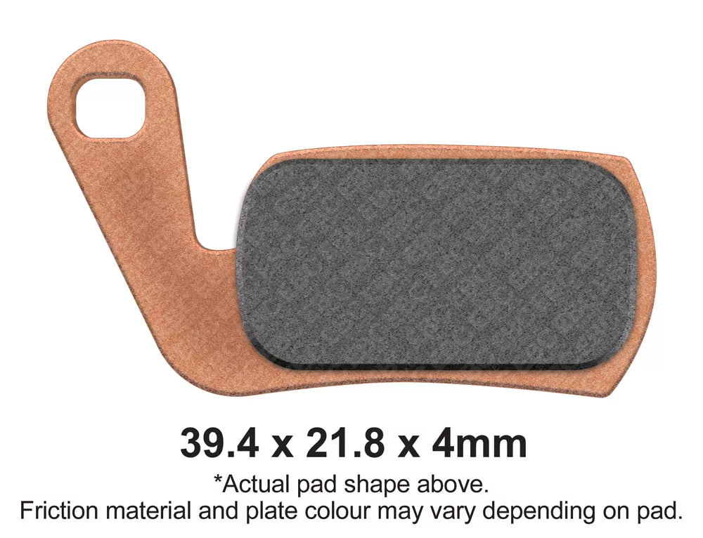 EBC Brakes All Round Bicycle Brake Pads (2pcs) - CFA360