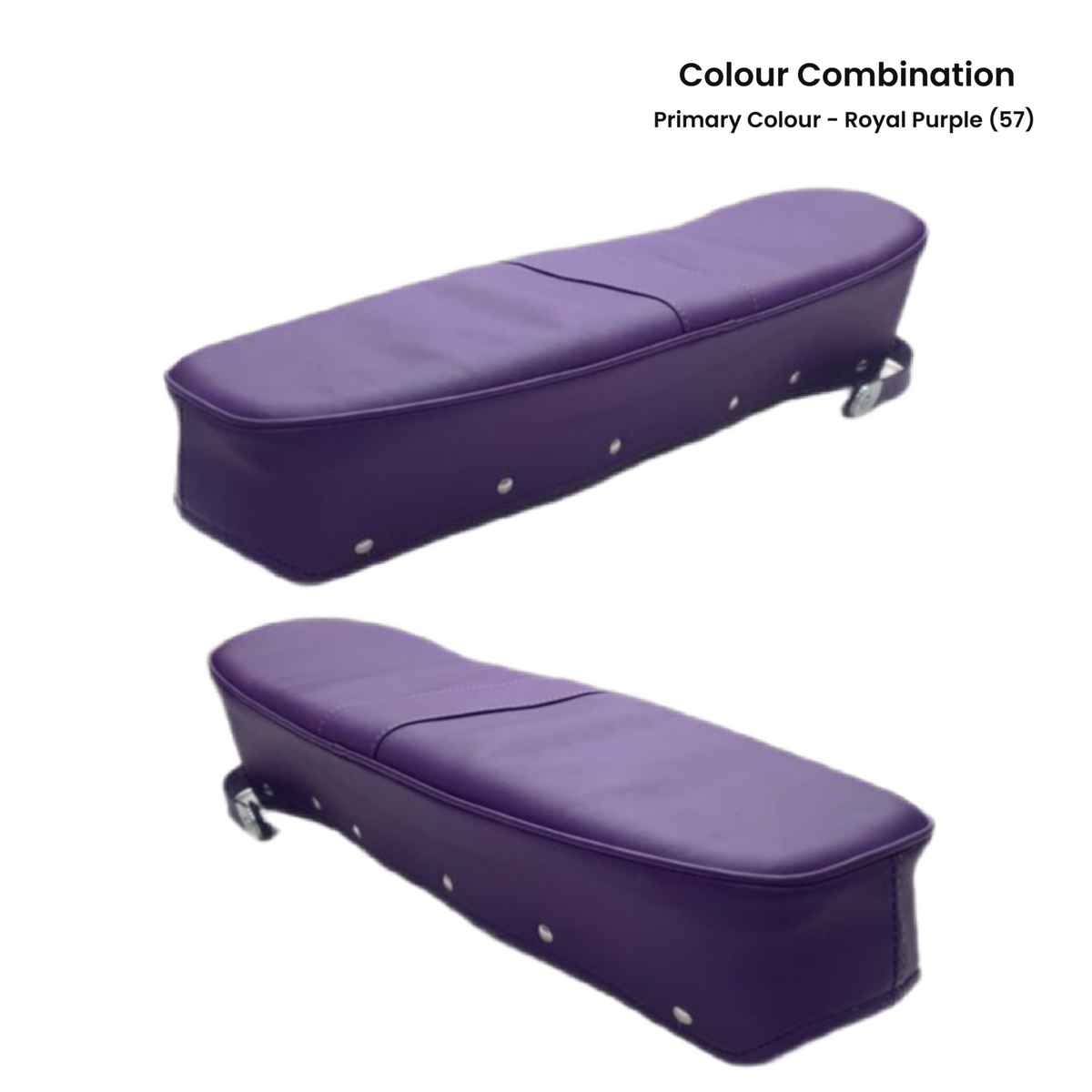 Lambretta - Seat Cover Dual - Coloured - Made To Order