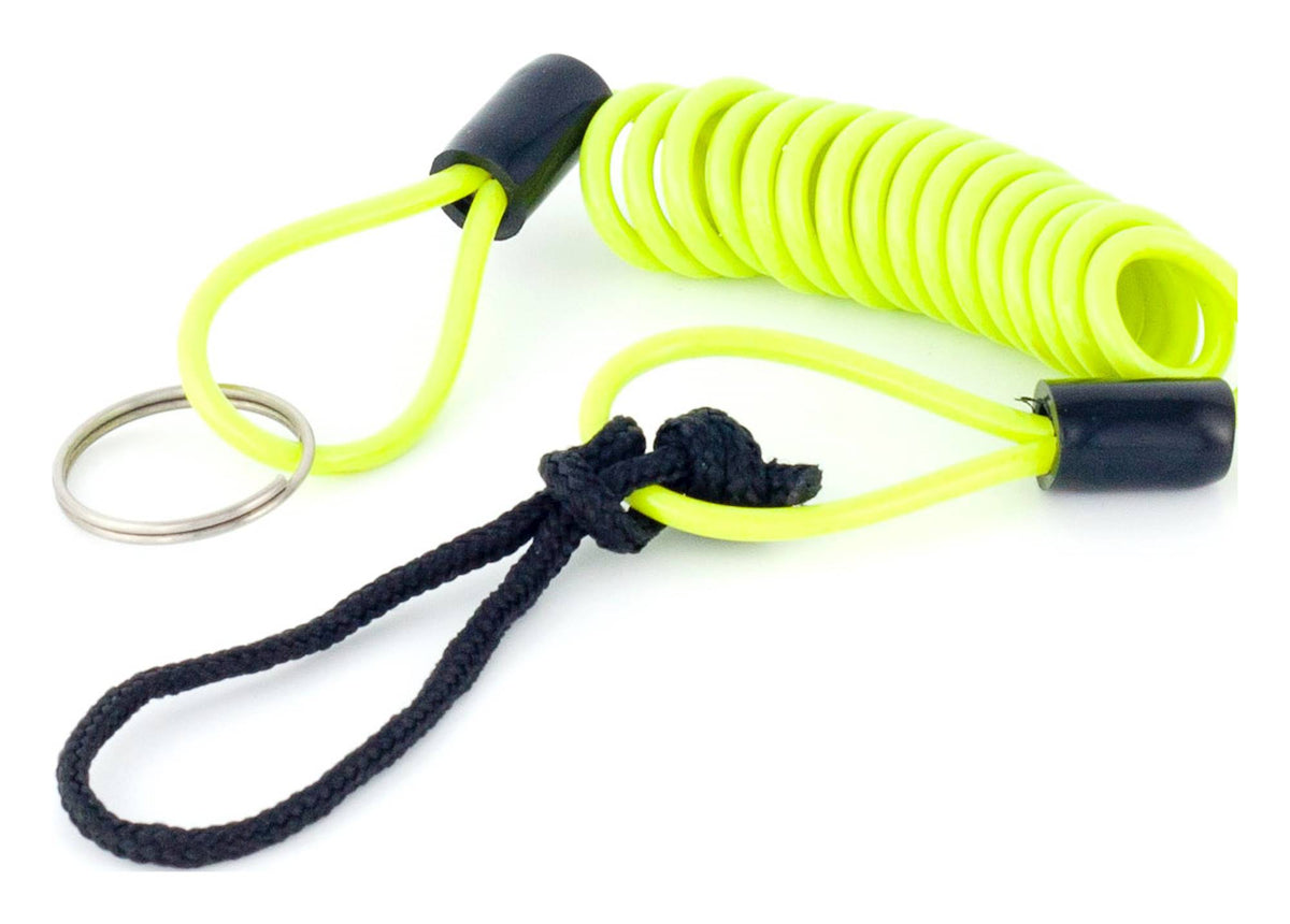 Mammoth Motorcycle Motorbike Scooter Disc Lock Reminder - Yellow