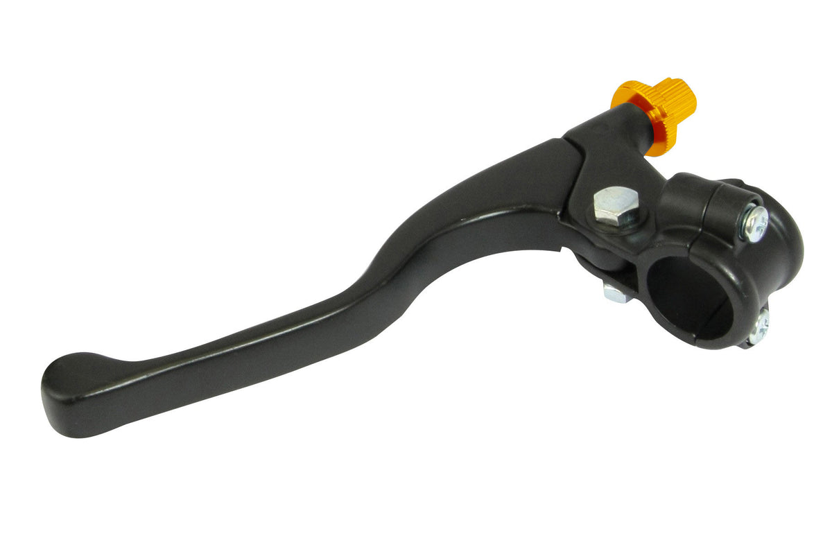 Bike It Universal Short Motorcycle Clutch Lever Assembly Black - Beedspeed