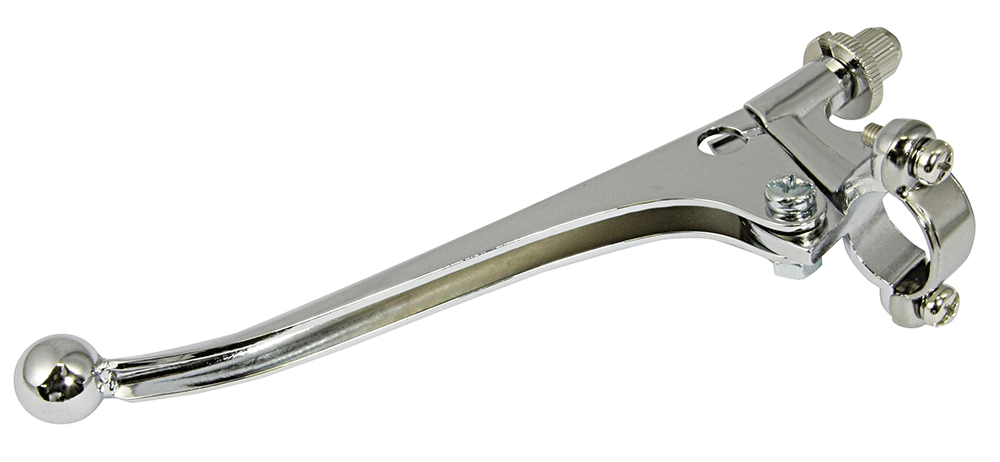 Bike It Universal British Motorcycle Clutch Lever With Cable Adjuster