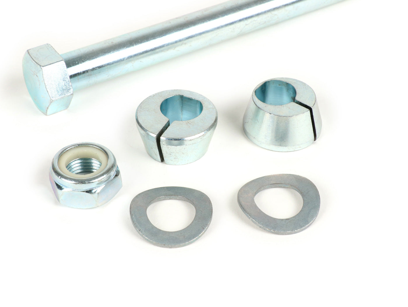 Lambretta S1-3 Li GP SX TV Serveta High Precision Flat Sided Main Engine Bolt Set + Offset Cones Casa Performance