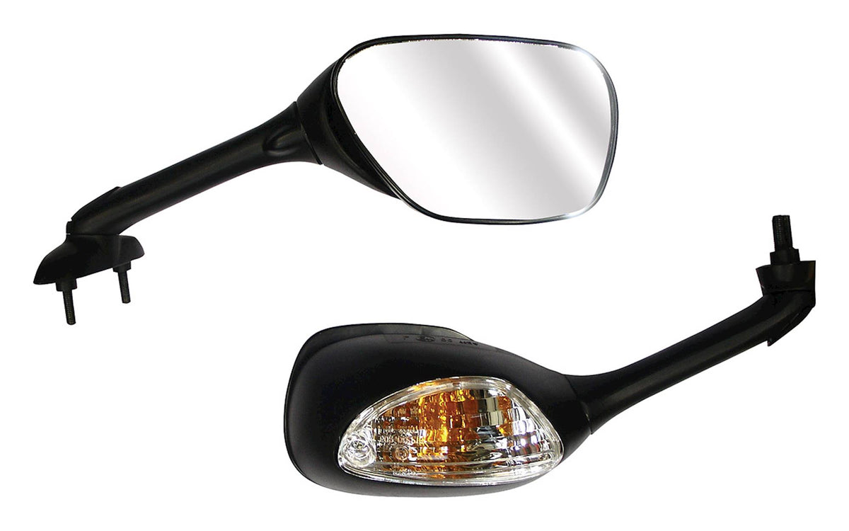 Bike It Suzuki Motorcycle Mirror Right Hand Replacement Motorbike Road #S003R